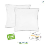 Sensalou Kopfkissenbezug wasserdicht 60x60 cm - 2er Pack