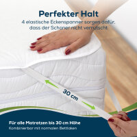 Sensalou Matratzenschoner 120 x 200 cm (1er Pack)