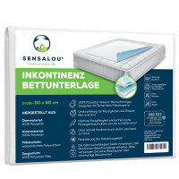 Sensalou Inkontinenz Unterlage 60x60 cm (1er Pack)