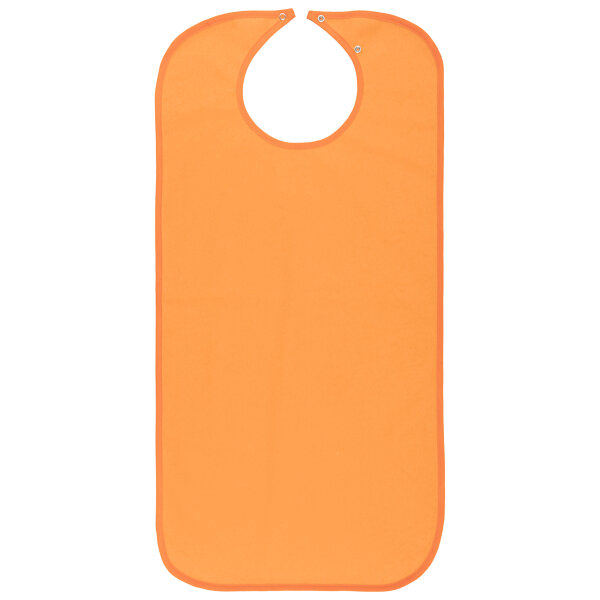Sensalou Eat- apron Bib with snap - Orange