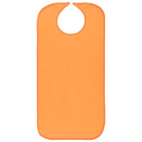 Sensalou Eat- apron Bib with snap - Orange