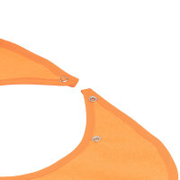 Sensalou Eat- apron Bib with snap - Orange