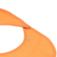 Sensalou Eat- apron Bib with snap - Orange